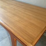 Table scandinave en teck par johannes andersen à rallonges papillon des années 60