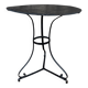 Napoleon III wrought iron pedestal table