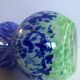 Multicolored vase Murano 46cm