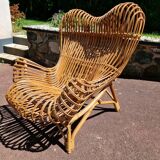 Franco Albini (1905-1977) Fauteuil chauffeuse modèle Gala - 1951