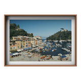 Port de Portofino, 1977" de Slim Aarons | Impression C professionnelle (impression Lambda)