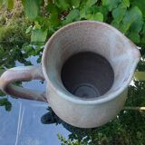 Vintage ceramic water decanter stamped Vallauris