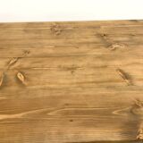 Monumental XXL Pine Farmhouse Table (3.20m) – 1970s