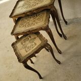 Vintage Venetian nesting table