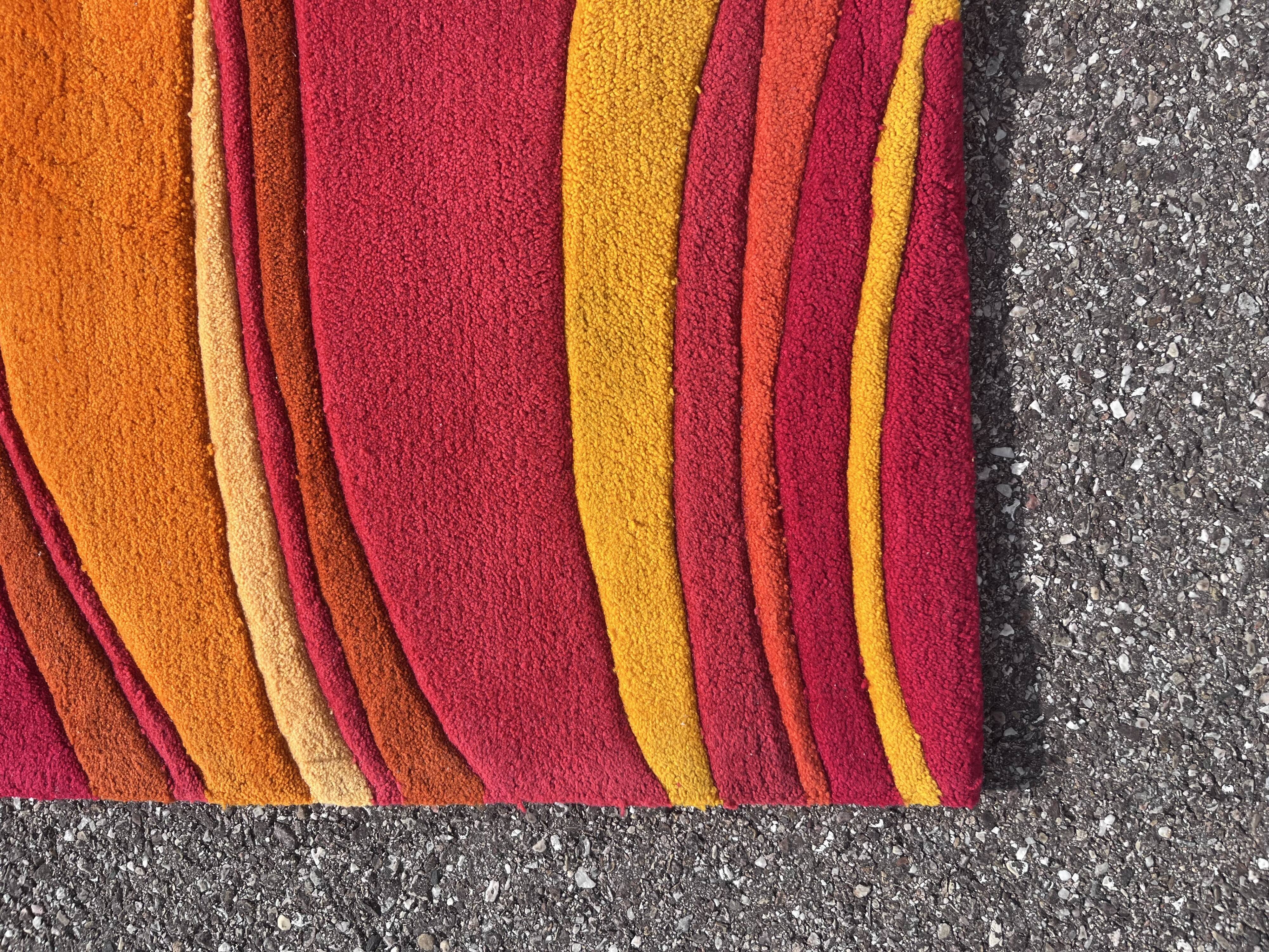 Pop striped carpets, 140x200 cm