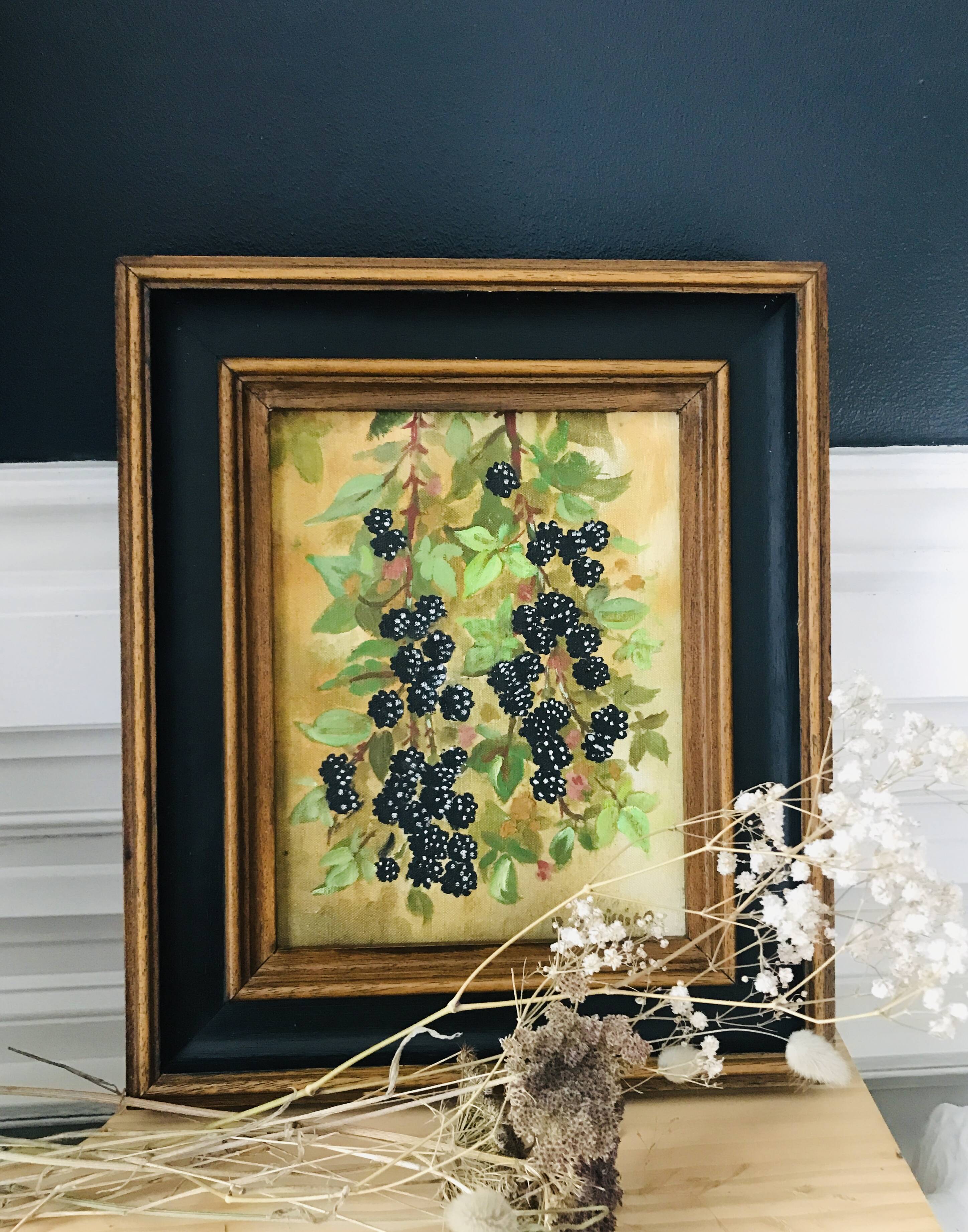 Old still life painting