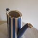 Art deco Faience Sarreguemines coffee maker, FoxTrott model