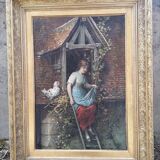Tableau ancien fin 19eme