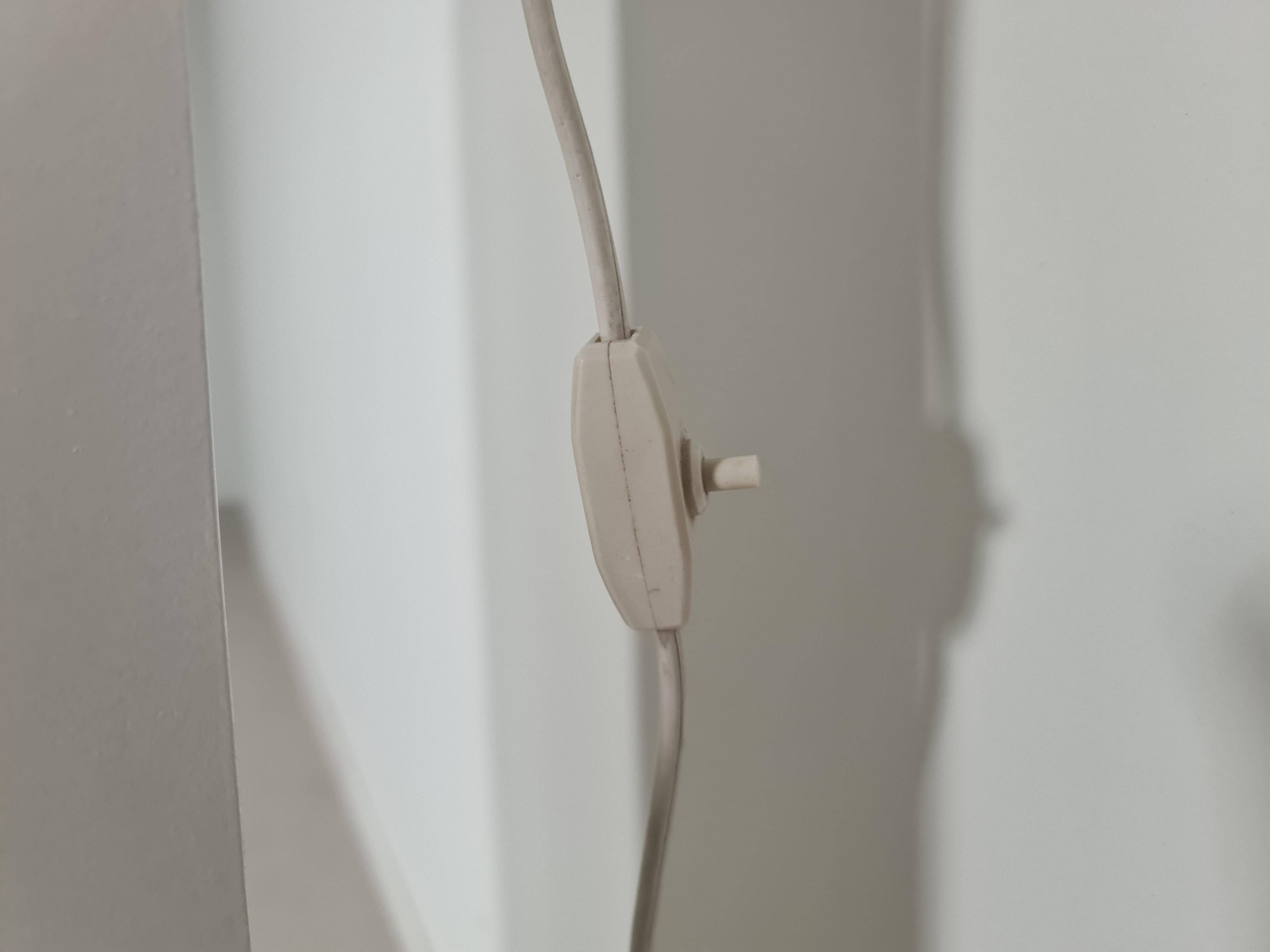 Harvey Guzzini, adjustable desk lamp in white stainless steel, 1960s