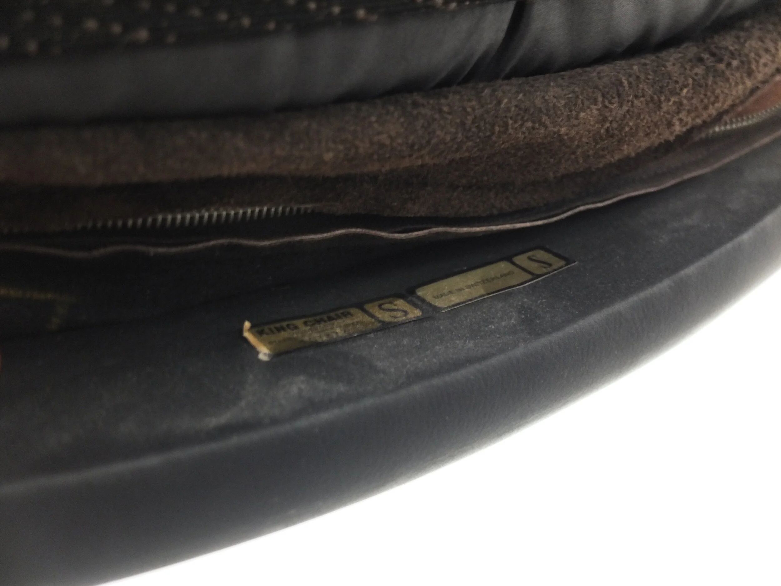 Iconic 'King' lounge chair by André Vandenbeuck for Strässle, 1960s