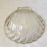 Set of 6 Pyrex glass bowls in the shape of a scallop shell