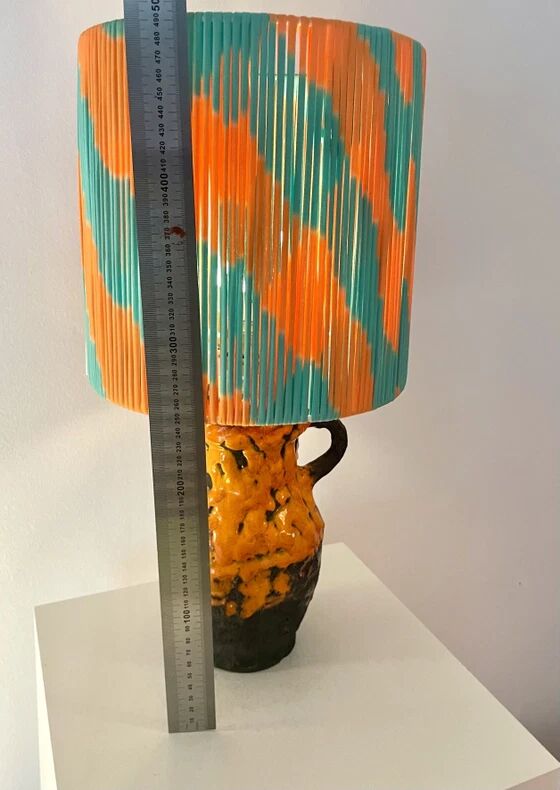 Wireless vase lamp from West German Pottery – Fat Lava jug | Pop Weave Collection