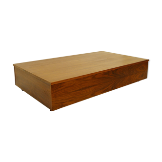 Coffee table with two opening compartments