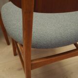 Set of six teak chairs, Danish design, 1970s, production: Denmark