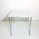 Vintage rectangular dining table by Piet Hein, Bruno Mathsson and Arne Jacobsen for Fritz Hansen, Sweden.