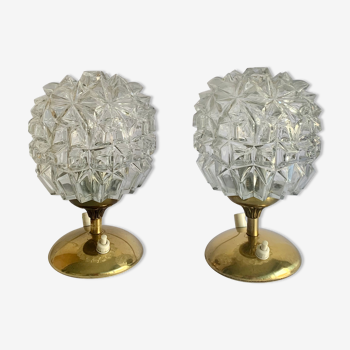 Pair of bedside lamps, Germany, 1960