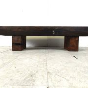 Table basse rectangulaire brutaliste, années 1950