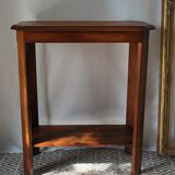 Vintage solid oak console
