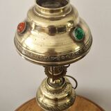 Lampe style art nouveau laiton