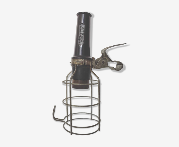 Lampe baladeuse d’atelier industrielle métal noir Atrow