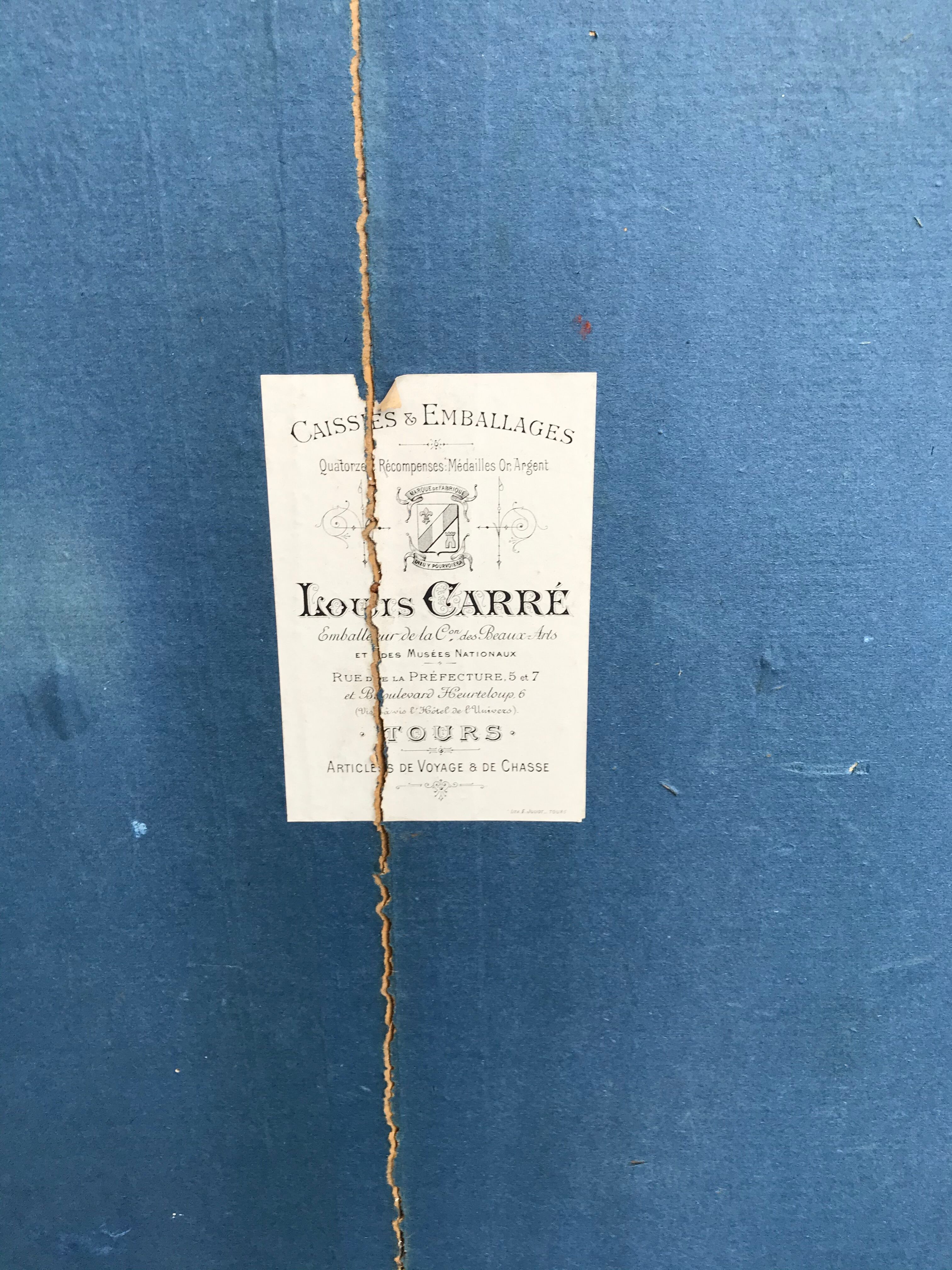 Louis Carré travel trunk