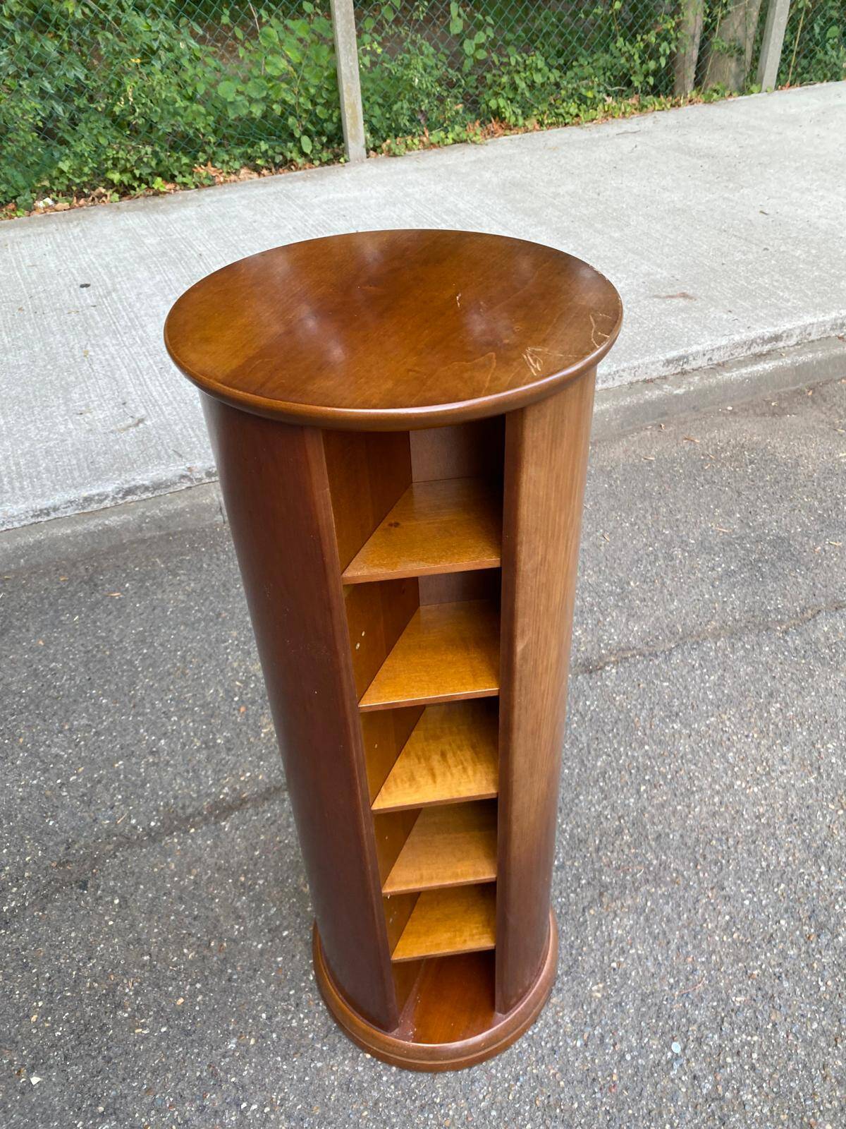 Rotating wooden stool 100cm made in France