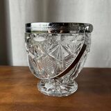 Crystal ice bucket or ice cube tray