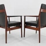 1960s Pair of Arne Vodder 431 Armchairs by Sibast Mobler, Denmark