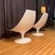 A pair of Moon armchairs by Pietro Arosio, Tacchini, Italy