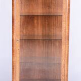 Restored ArtDeco Display Cabinet, Jindrich Halabala, UP Zavody, Czech, 1930s