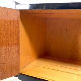 Vintage audio cabinet, walnut high gloss