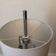 Monix floor lamp, height adjustable in chrome and wood - Paris 1960
