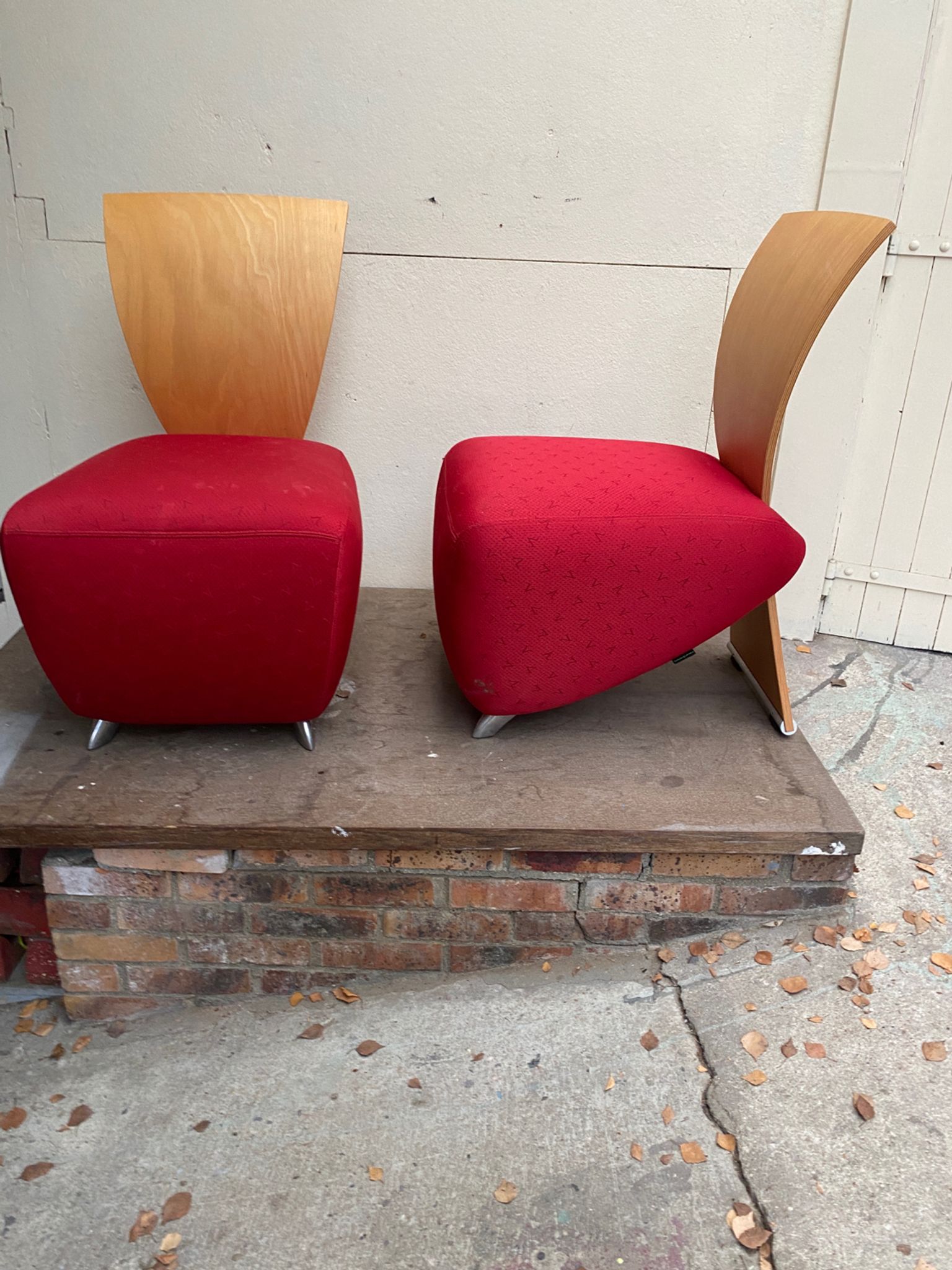 Pair of chairs by Dietmar Sharping