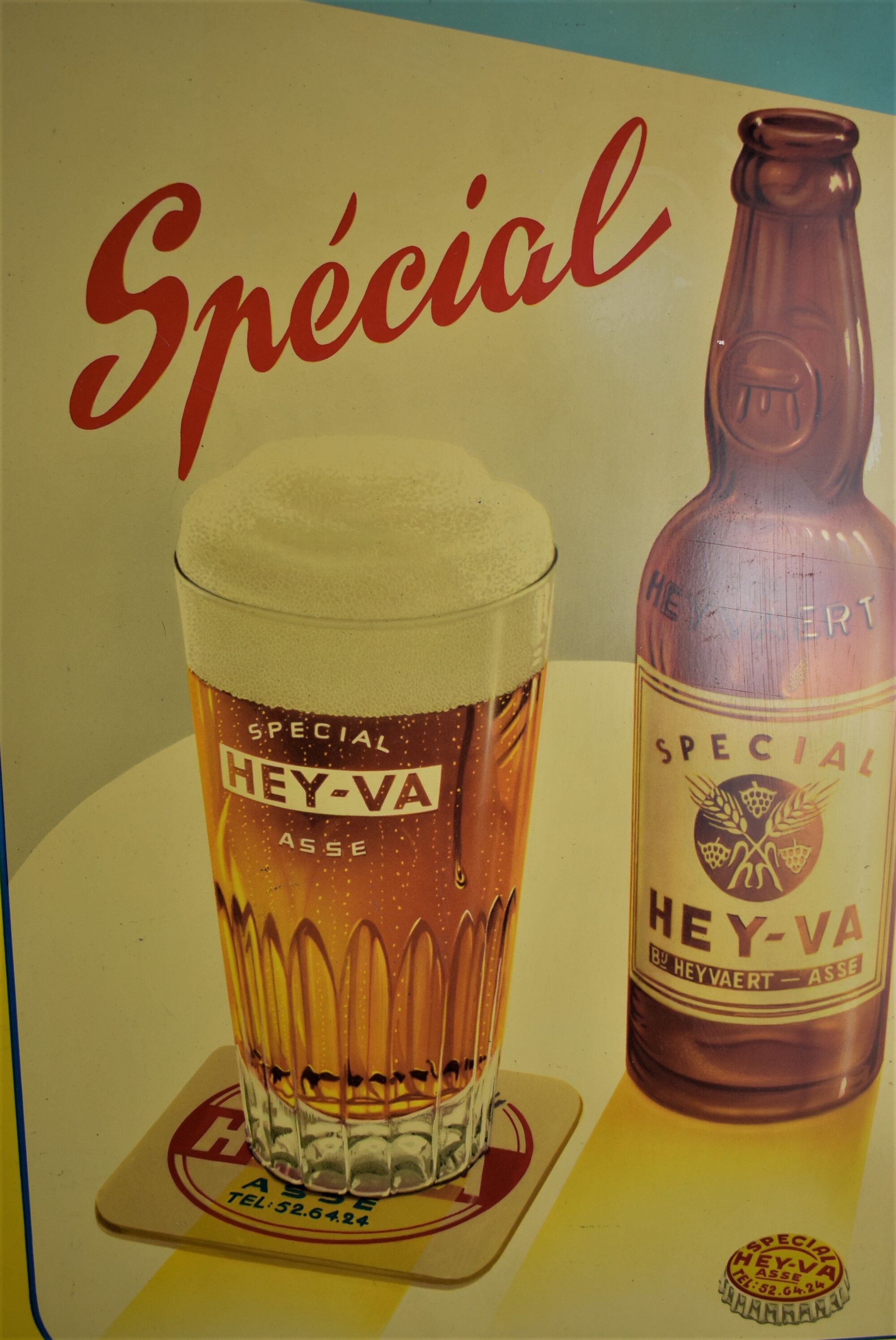 Hey-Va Dutch Beer Plate.