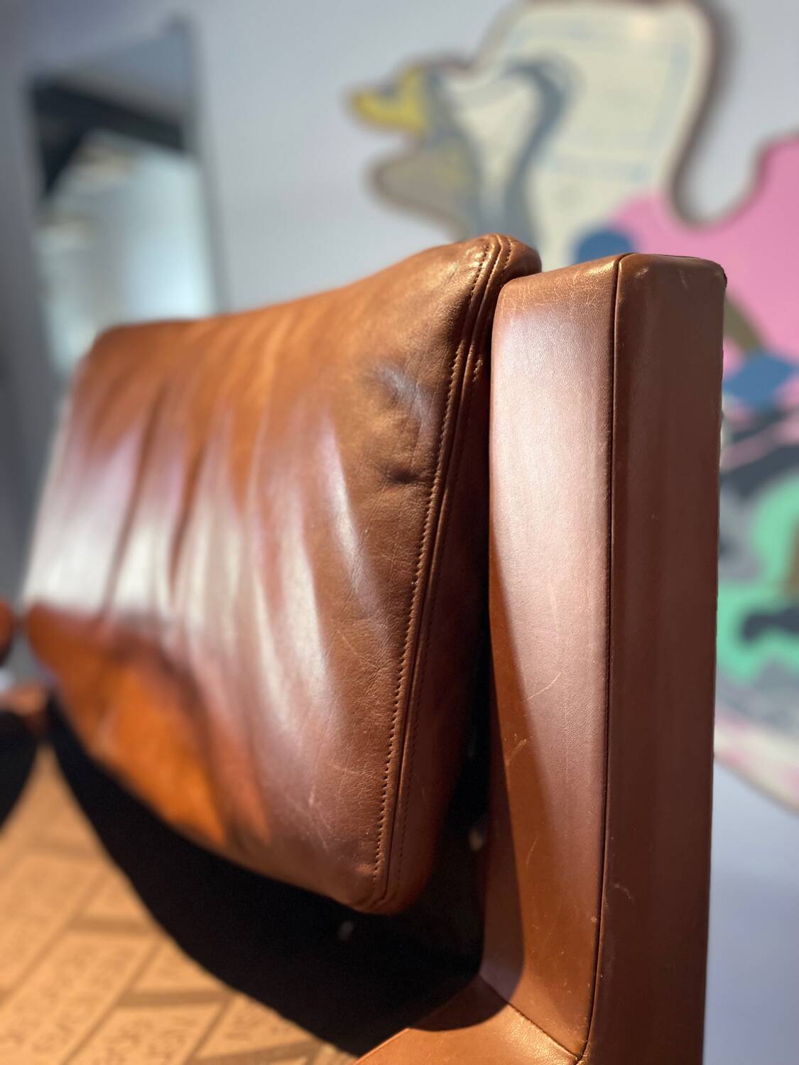 Mid century DS-201 leather armchair by Robert Haussmann for De Sede - Switzerland 1957