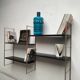 Metal wall shelf