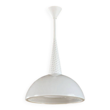 Mathieu Matégot for Holophane, modernist pendant, circa 1955-1960.
