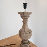 “Brutalist” style lamp base