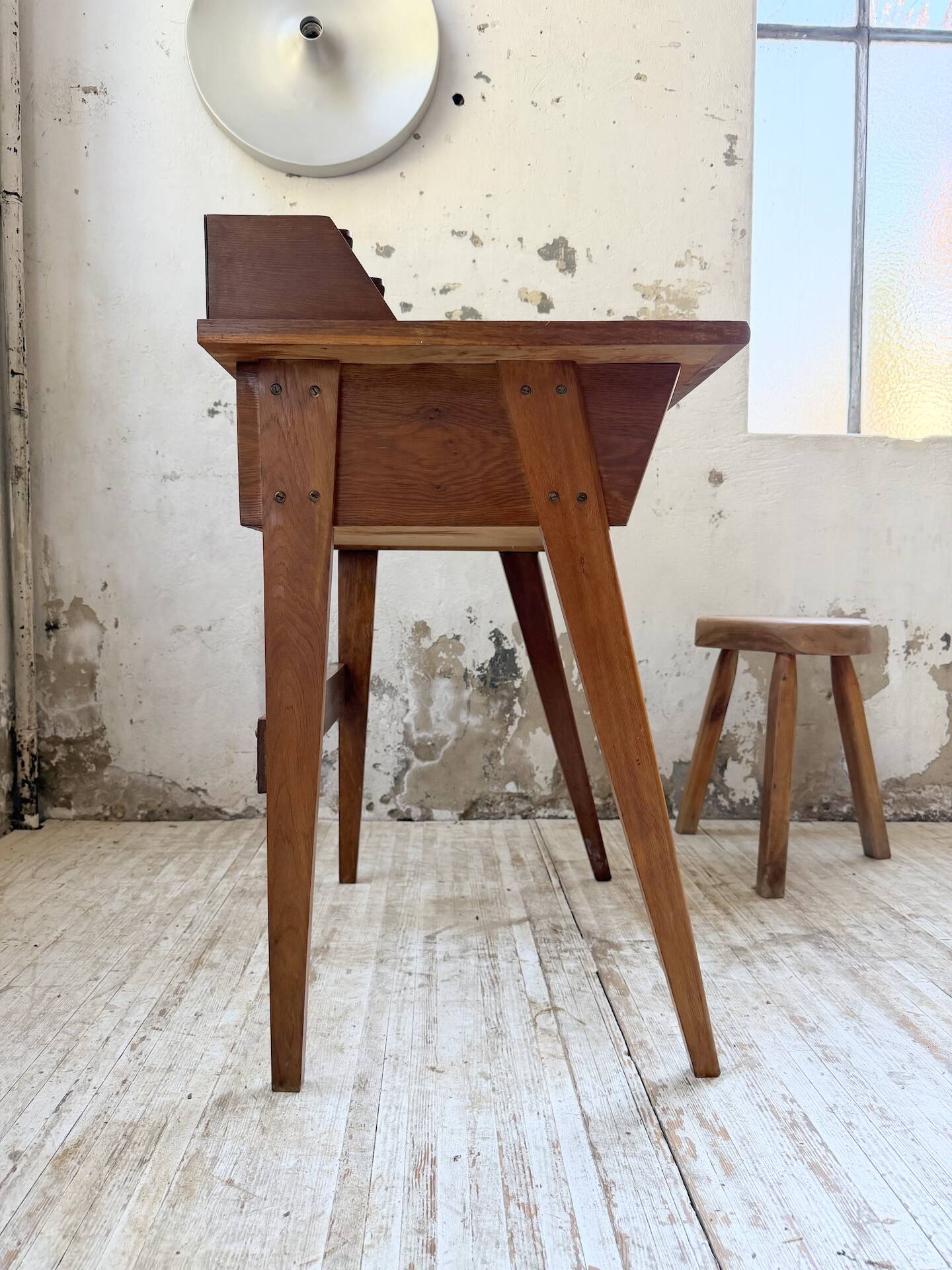 1960s compass desk reconstruction