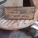 Caisse en bois chocolat Nestlé