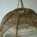 Natural jute thread lampshade