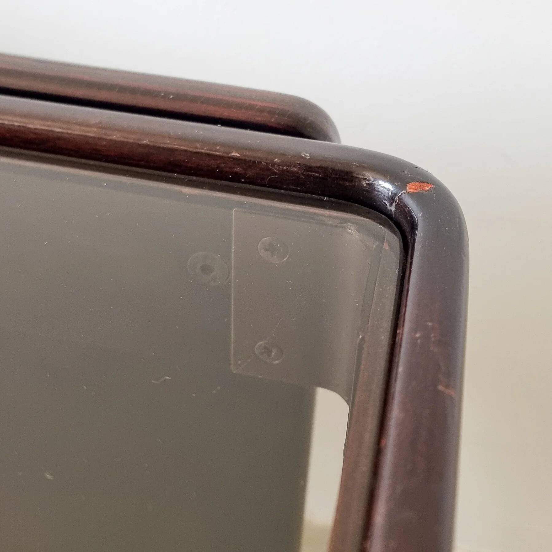 Stackable nesting tables by Gianfranco Frattini for Cassina (set of 3)