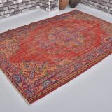 Vintage Turkish Antique Red Rug sku 2328