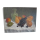 Still life with pears and grapes