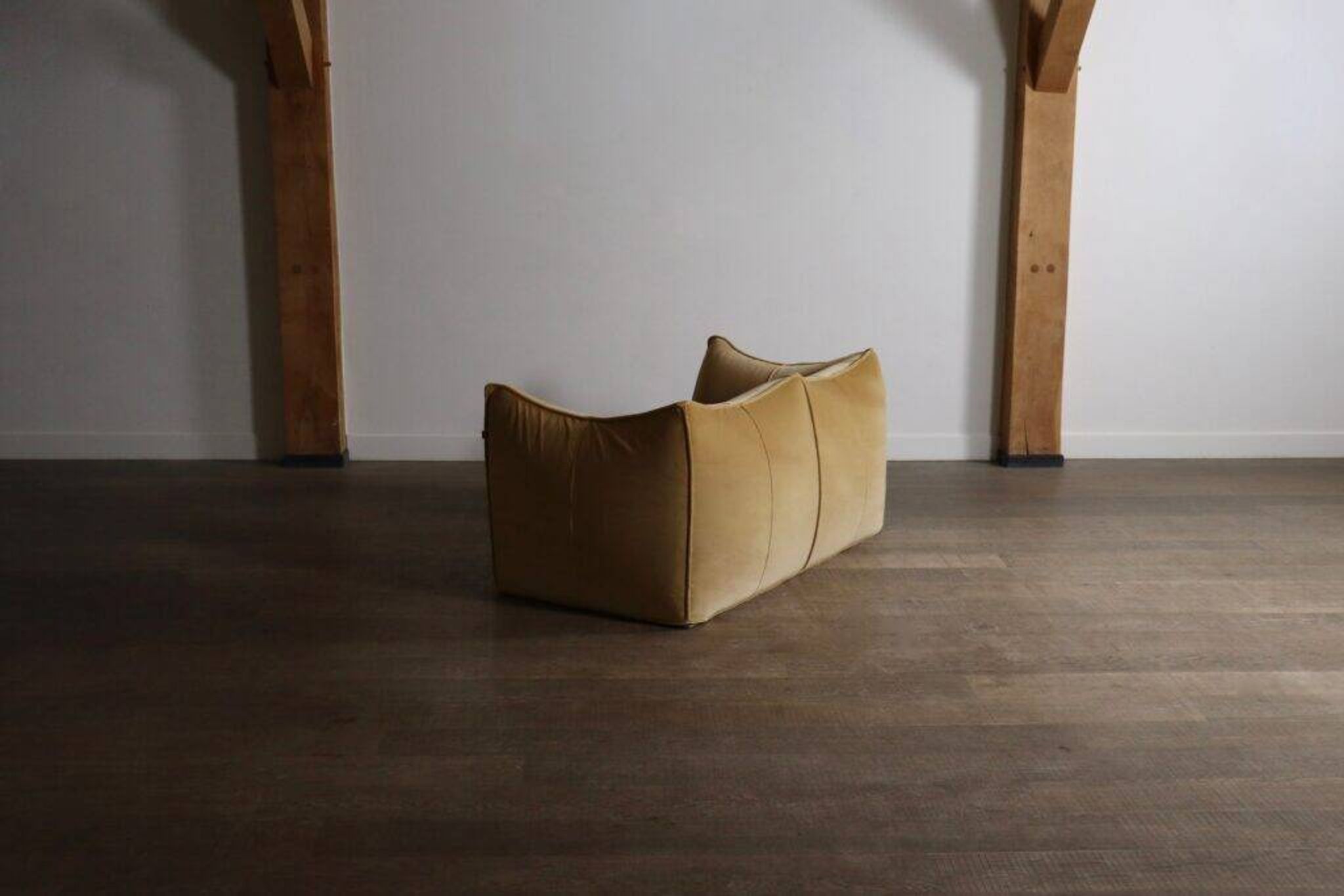 Le Bambole sofa in velvet by Mario Bellini for B&B Italia, 1970s