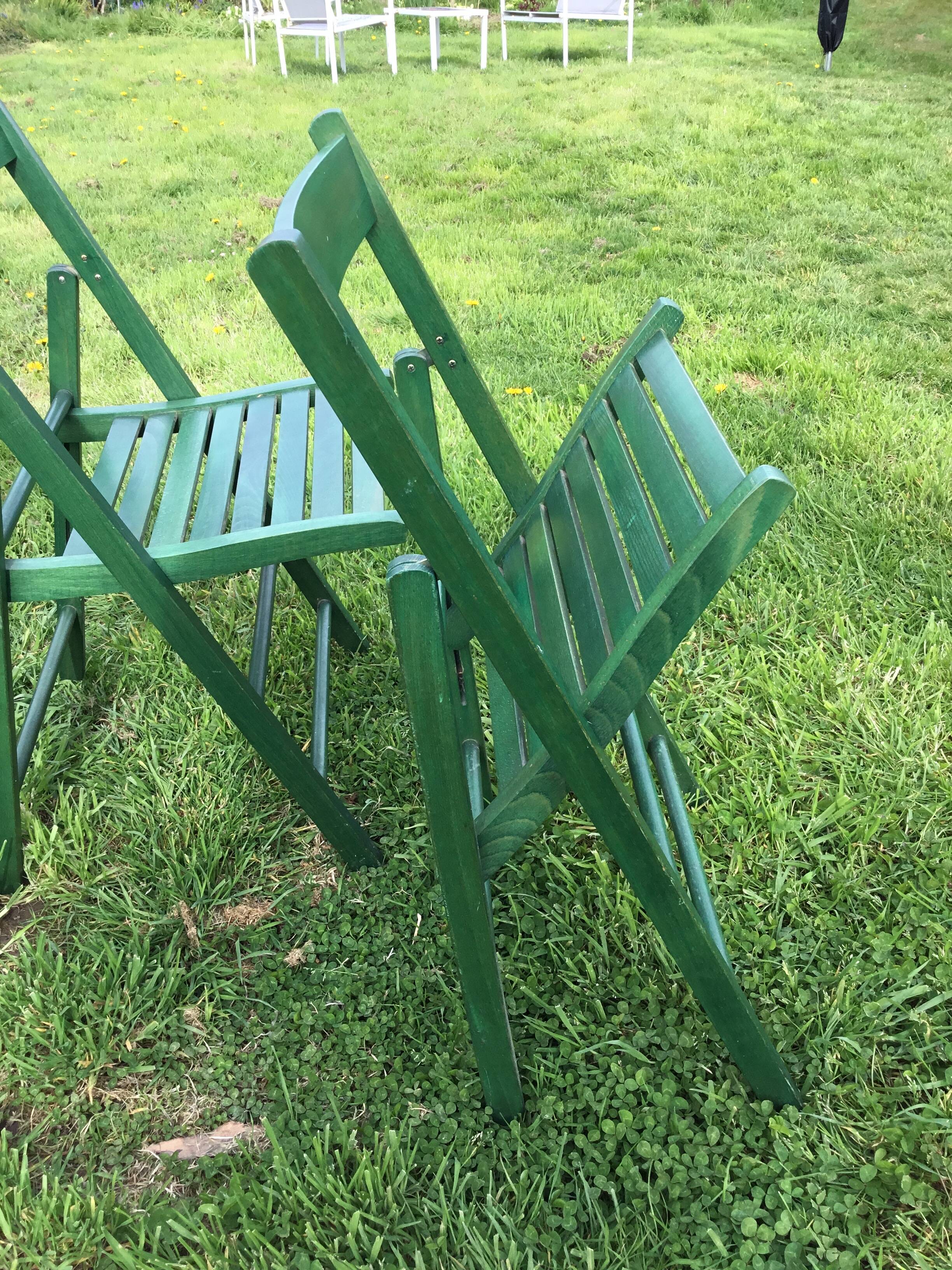 Lot of folding chairs Pier import