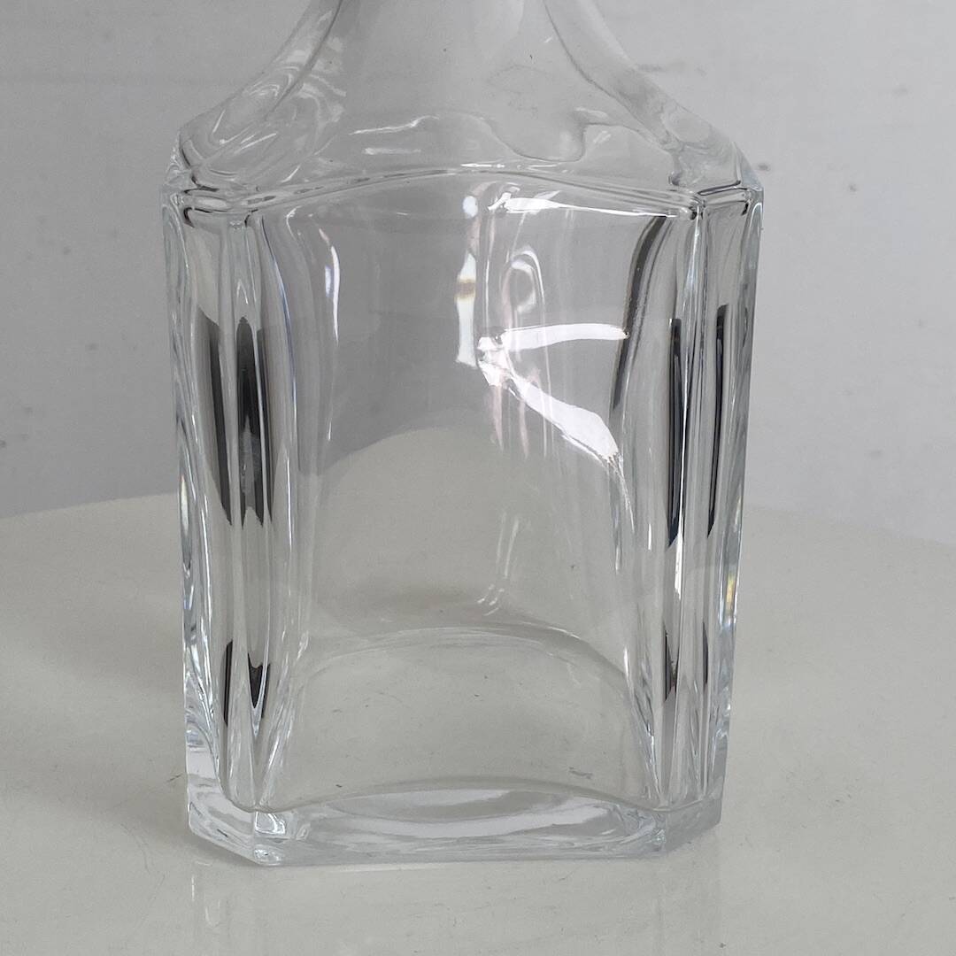 Carafe en cristal vintage