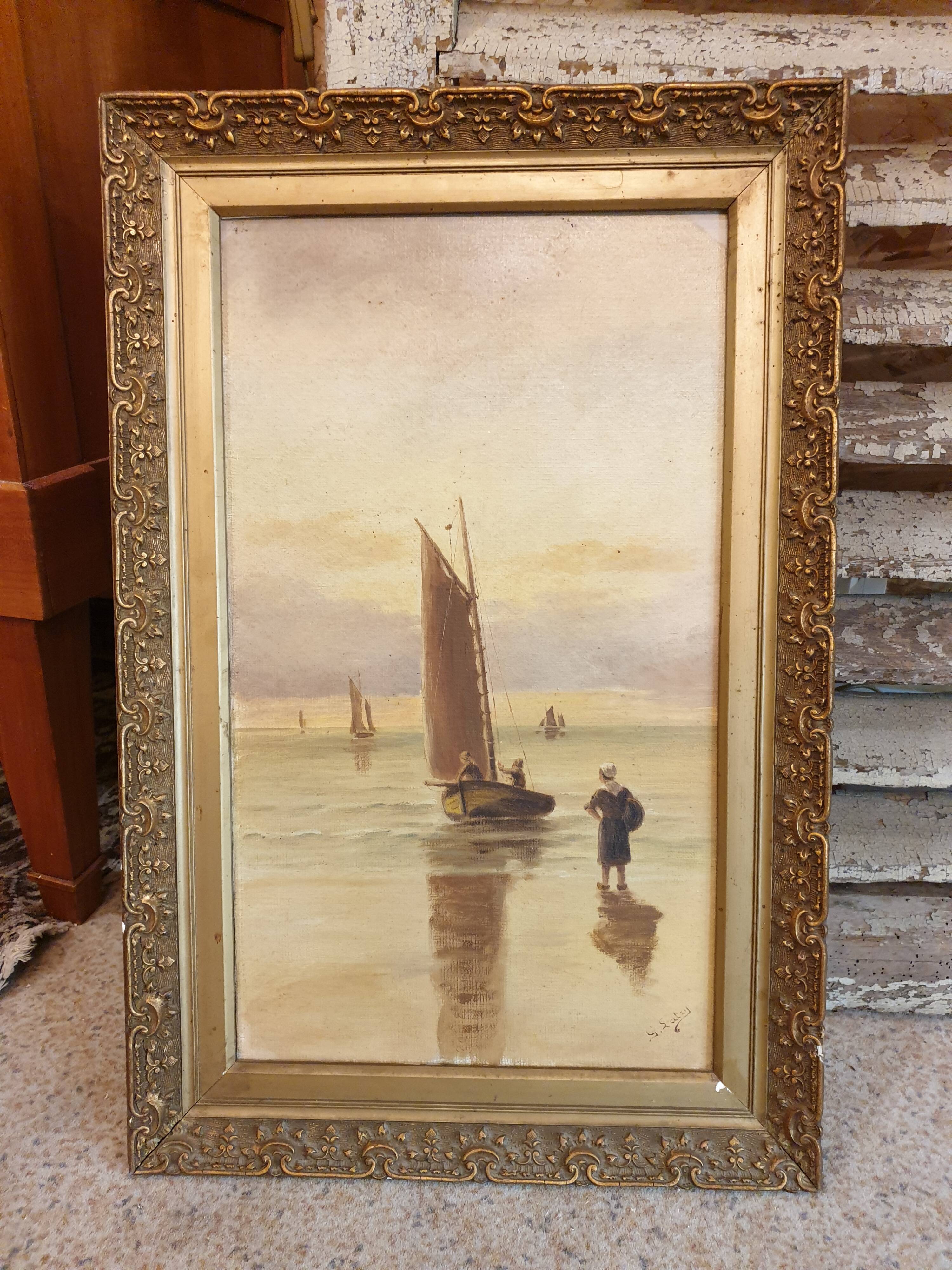 Marine oil on canvas