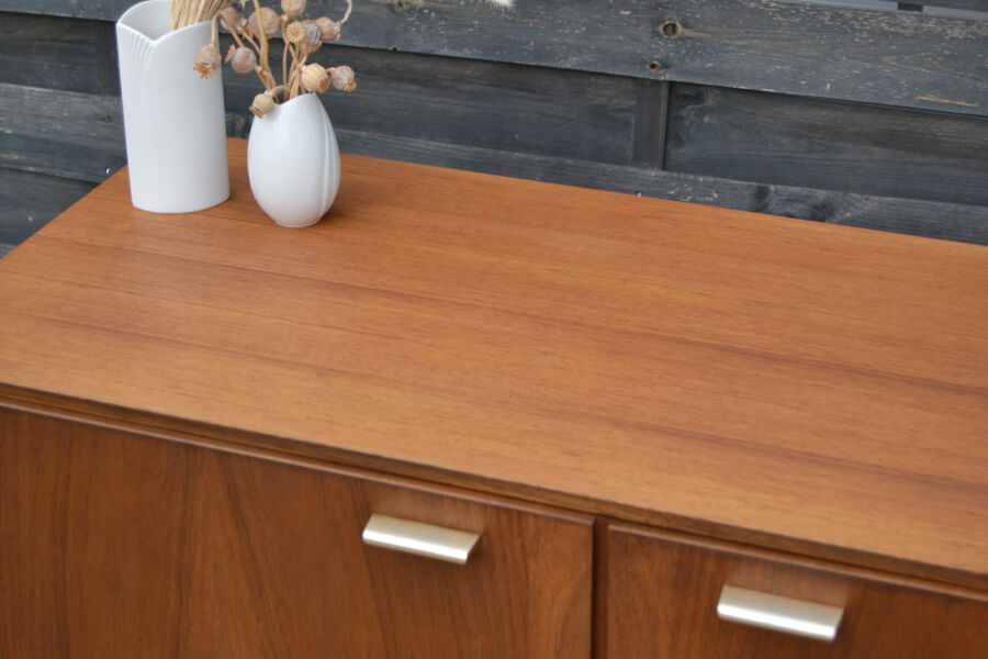 Teak & rosewood row by Wrighton * 168 cm