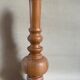 Wooden lamp foot turned vintage 1970